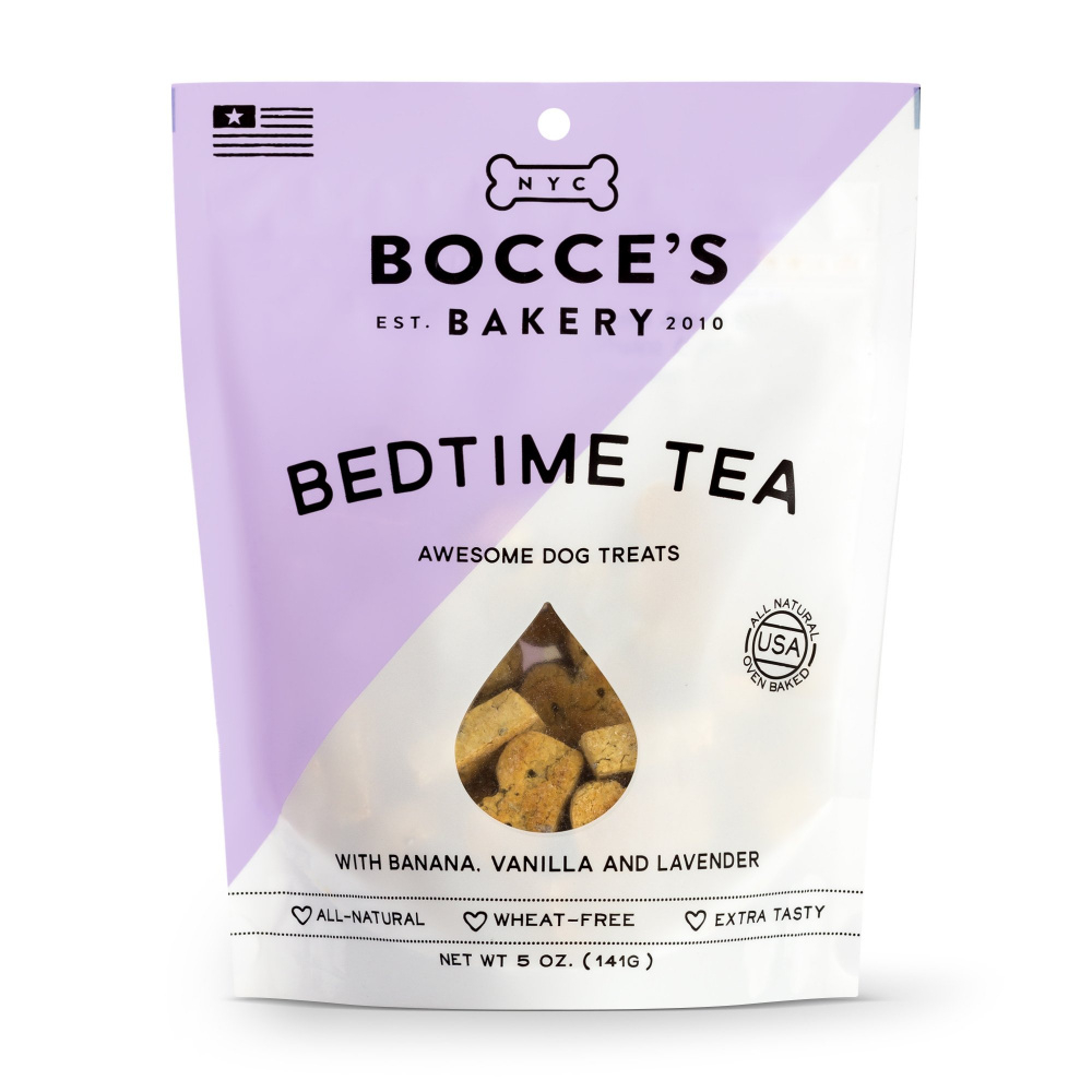 Bocce's Bakery Bedtime Tea Recipe Biscuit Dog Treats - 5 oz Image