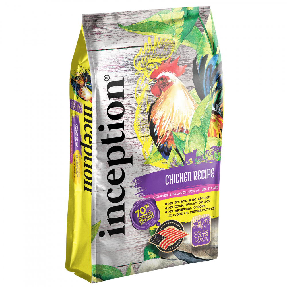Inception Chicken Recipe Dry Cat Food - 13.5 lb Bag Image