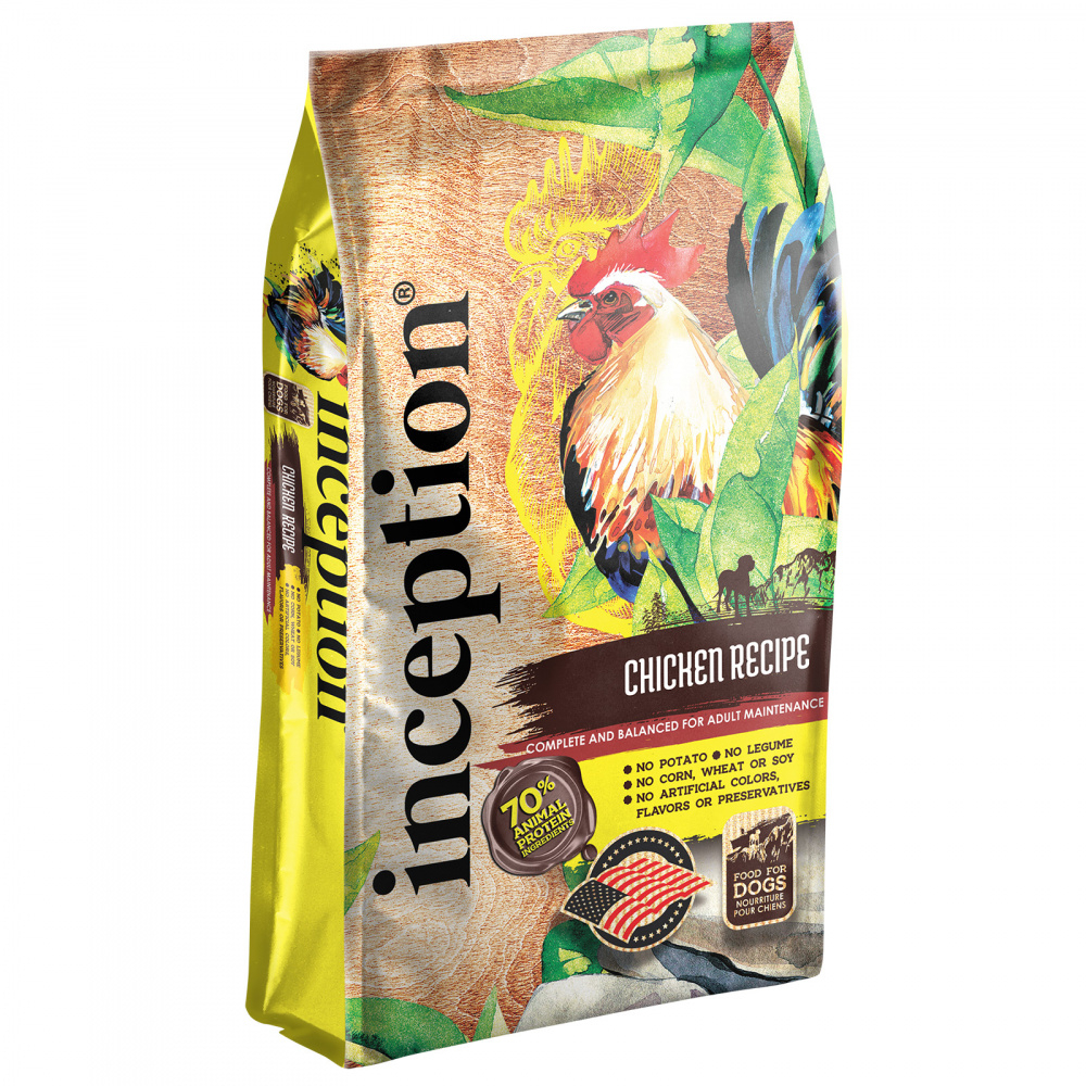 Inception Chicken Recipe Dry Dog Food - 4 lb Bag Image
