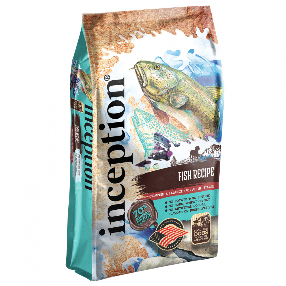 Inception Fish Recipe Dry Dog Food - 4 lb Bag Image