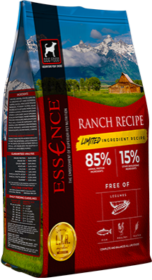 Essence Limited Ingredient Ranch Recipe Dry Dog Food - 4 lb Bag Image