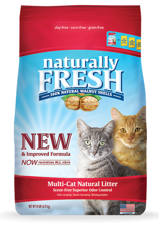 Naturally Fresh Multi-Cat Quick Clumping Cat Litter - 14 lb Bag Image