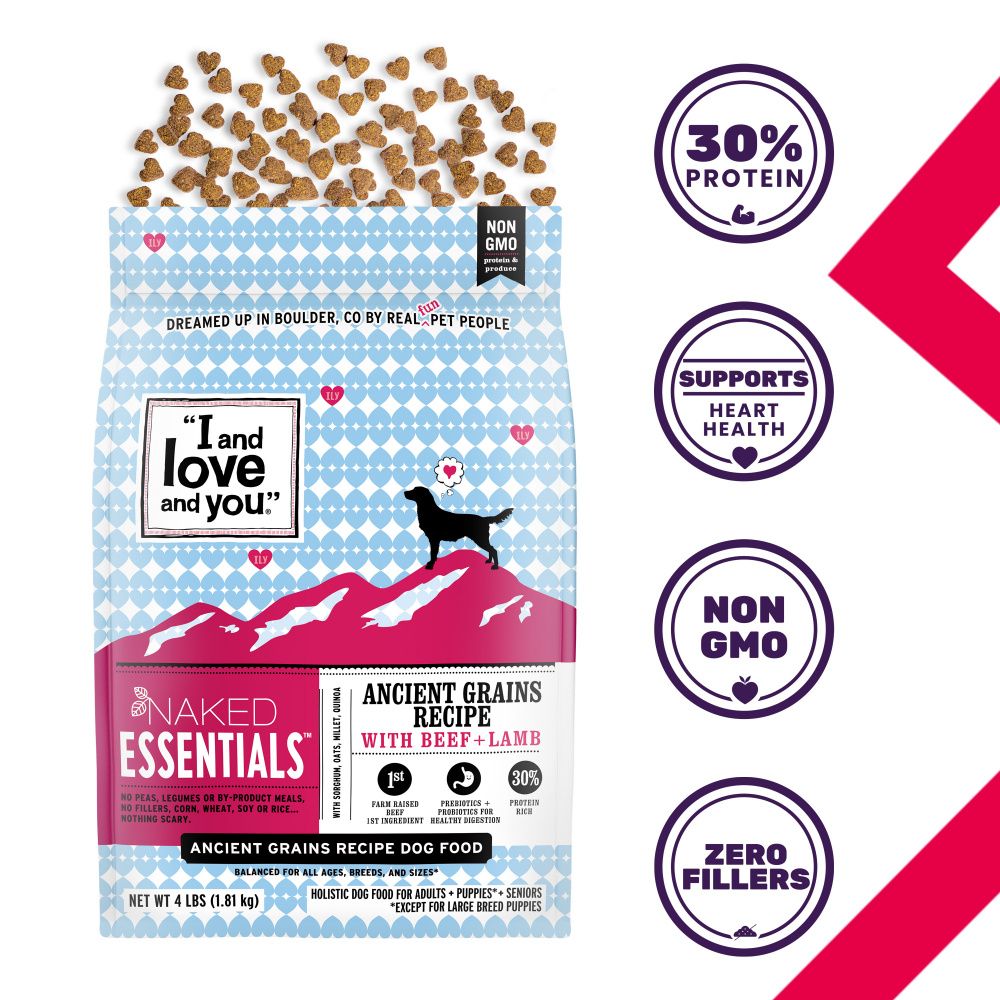 I and Love and You Naked Essentials Ancient Grains Beef Lamb