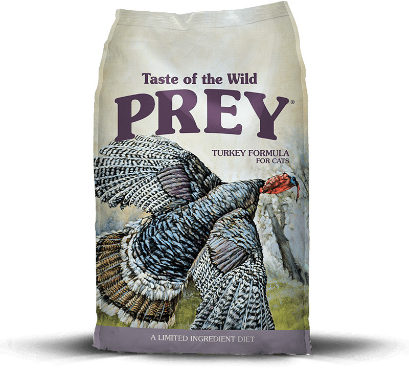 Taste Of The Wild Grain Free Prey Limited Ingredient Turkey Dry Cat Food - 15 lb Bag Image