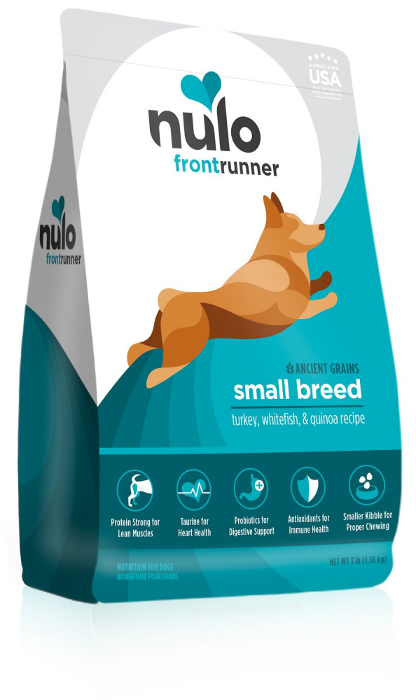 Nulo Frontrunner Turkey, Whitefish  Quinoa Dry Dog Food - 3 lb Bag Image