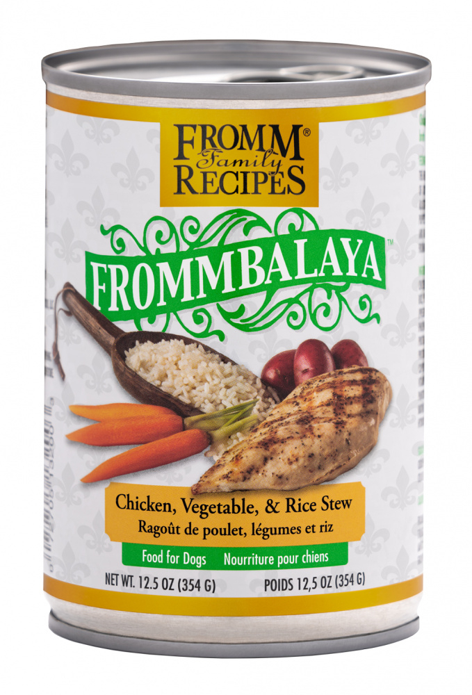 Fromm Frommbalaya Chicken, Vegetable,  Rice Stew Canned Dog Food - 12.5 oz, case of 12 Image