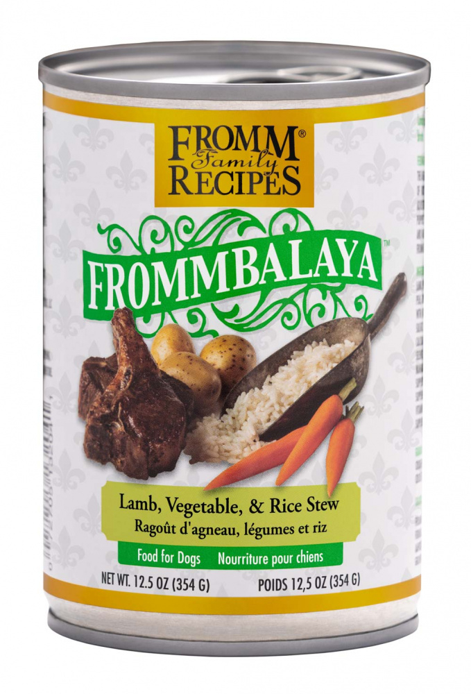 Fromm Frommbalaya Lamb, Vegetable,  Rice Stew Canned Dog Food - 12.5 oz, case of 12 Image
