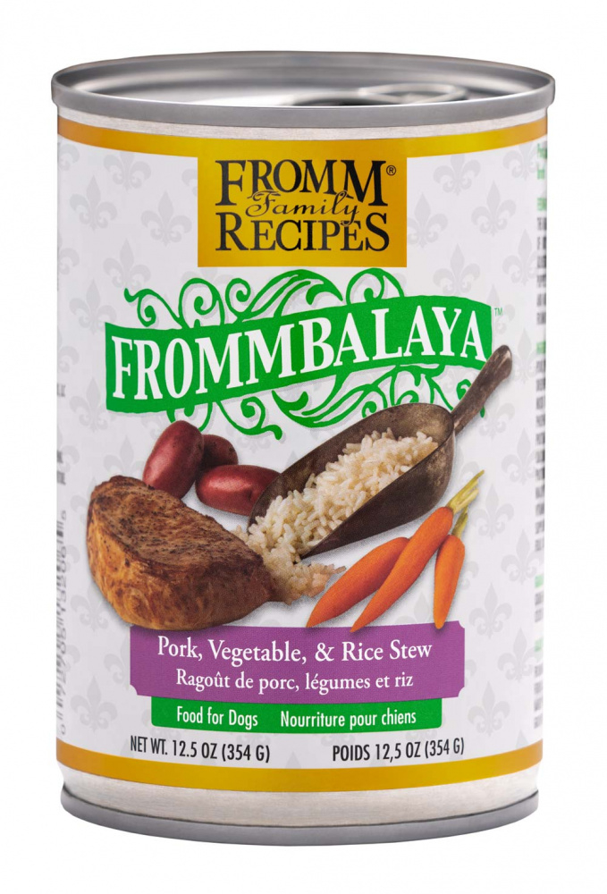 Fromm Frommbalaya Pork, Vegetable,  Rice Stew Canned Dog Food - 12.5 oz, case of 12 Image