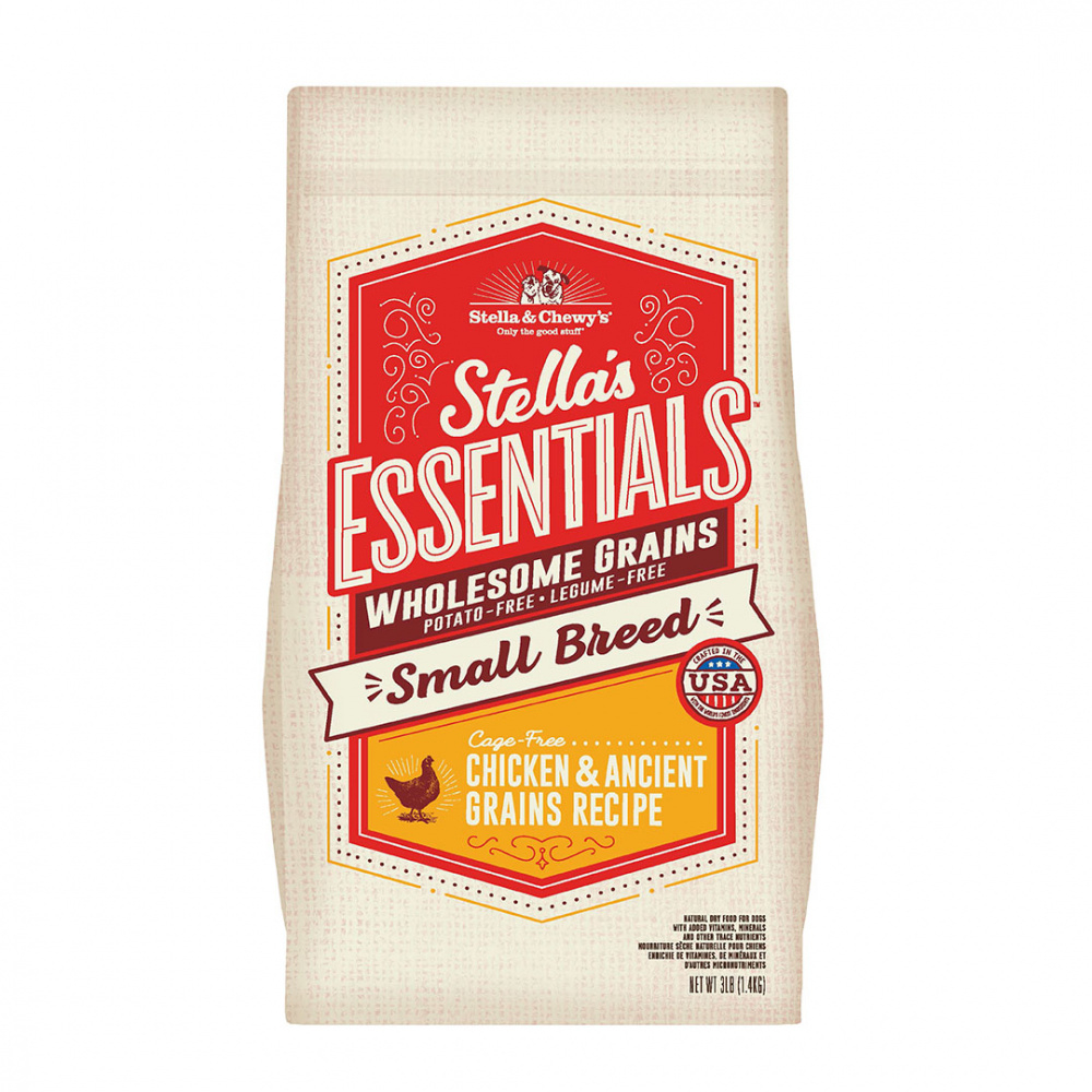 Stella  Chewy's Stella's Essentials Kibble Cage Free Chicken Small Breed Recipe Dry Dog Food - 10 lb Bag Image