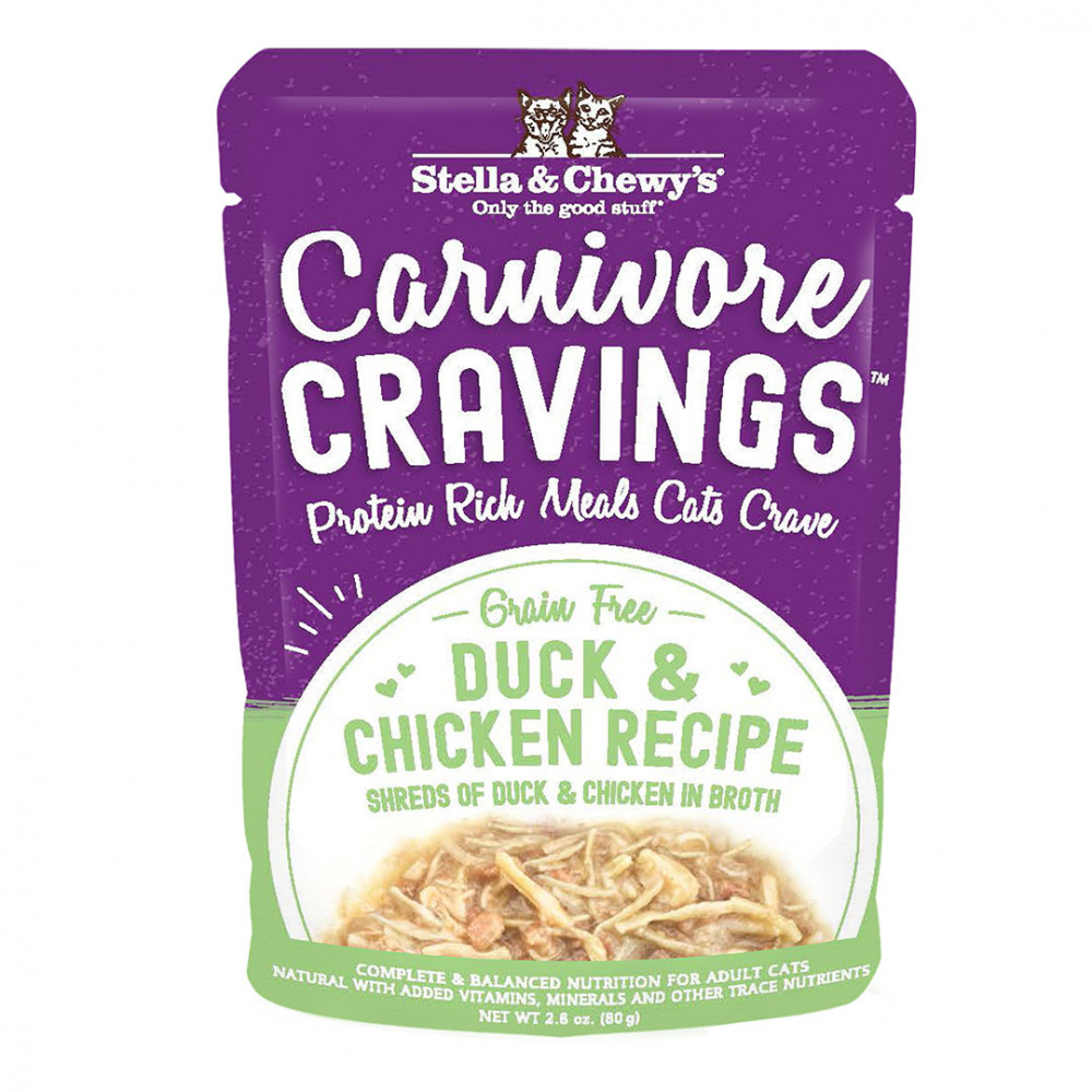 Stella  Chewy's Carnivore Cravings Duck  Chicken Recipe Wet Cat Food - 2.8 oz Image