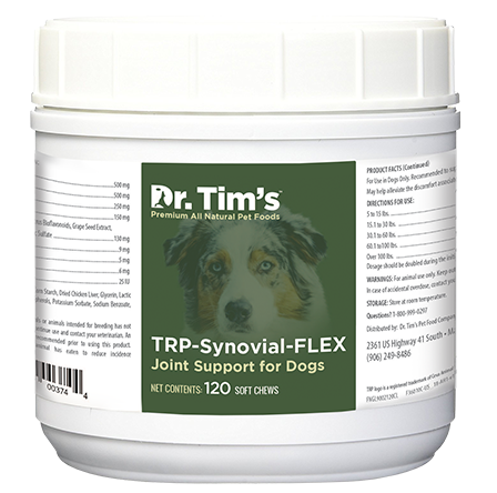 Dr. Tim's Synovial Flex Joint Mobility Dog Supplements - 240-ct Image