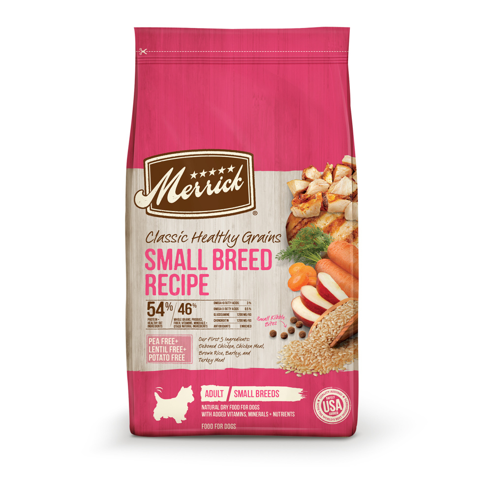 Merrick Classic Healthy Grains Small Breed Recipe Dry Dog Food - 12 lb Bag Image