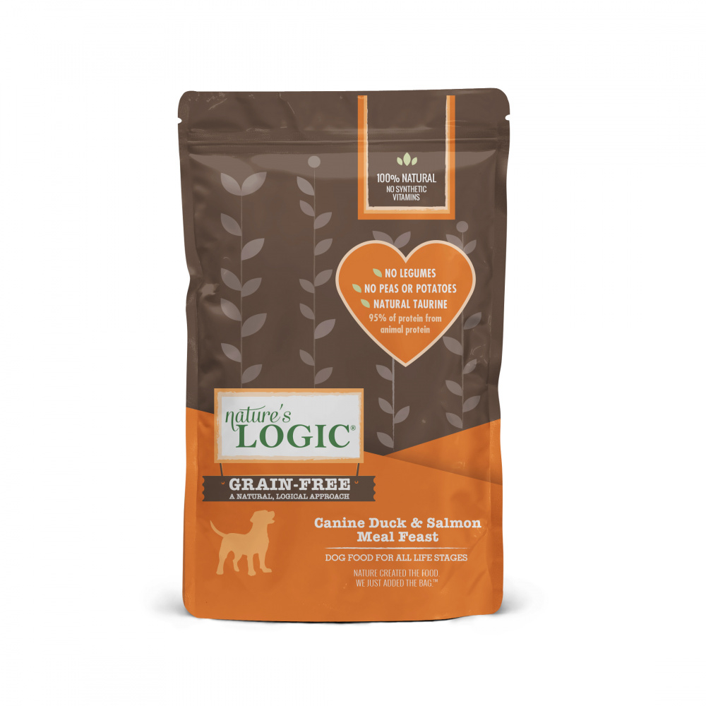 Nature's Logic Grain Free Canine Duck  Salmon Meal Feast Dry Dog Food - 25 lb Bag Image