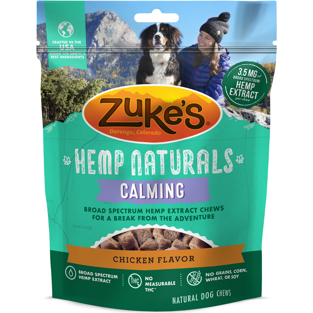 Zuke's Hemp Naturals Calming Chicken Recipe Dog Treats - 5 oz Image