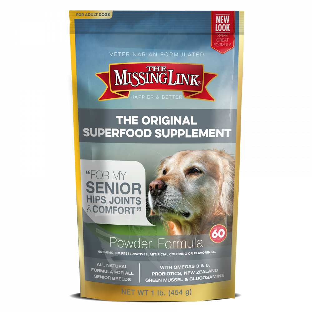 The Missing Link Original Senior Hip  Joint Supplement for Dogs - 1 lb Bag Image