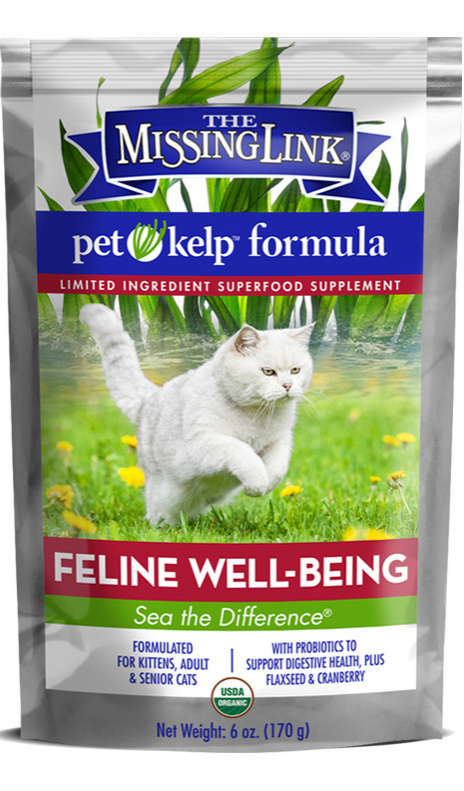 The Missing Link Pet Kelp Feline Wellness Formula Supplement - 6 oz Image