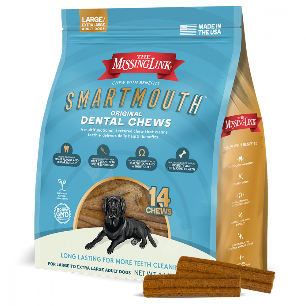 The Missing Link Smartmouth Dental Chews for Puppies - 14-ct Image