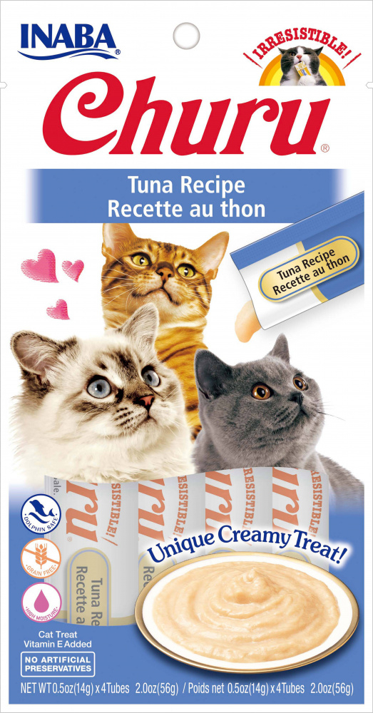 Inaba Churu Tuna Puree Cat Treat - 2 oz Image