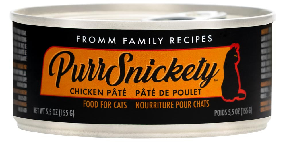Fromm PurrSnickety Chicken Pate Canned Cat Food - 5.5 oz, case of 12 Image