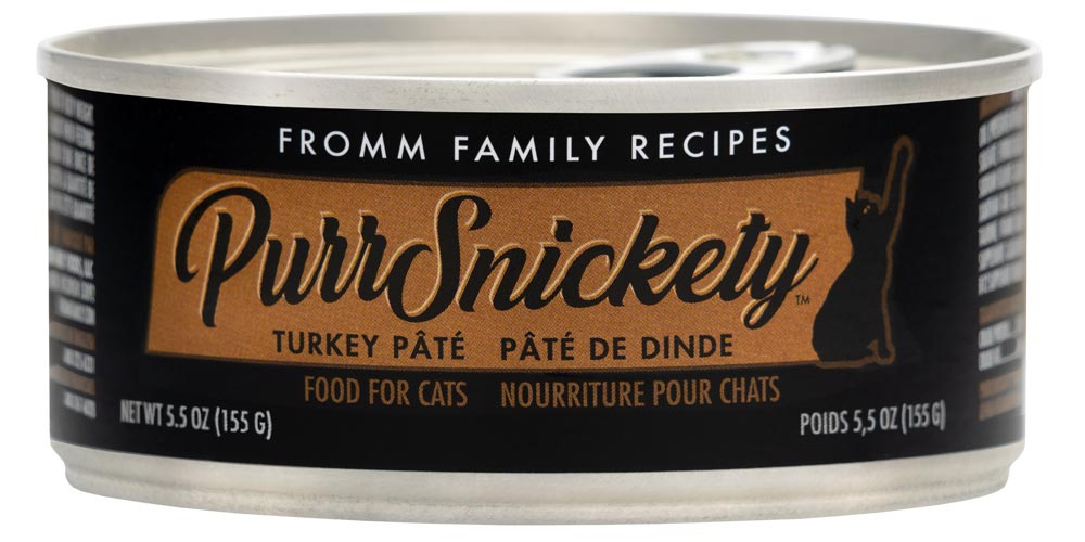Fromm PurrSnickety Turkey Pate Canned Cat Food - 5.5 oz, case of 12 Image