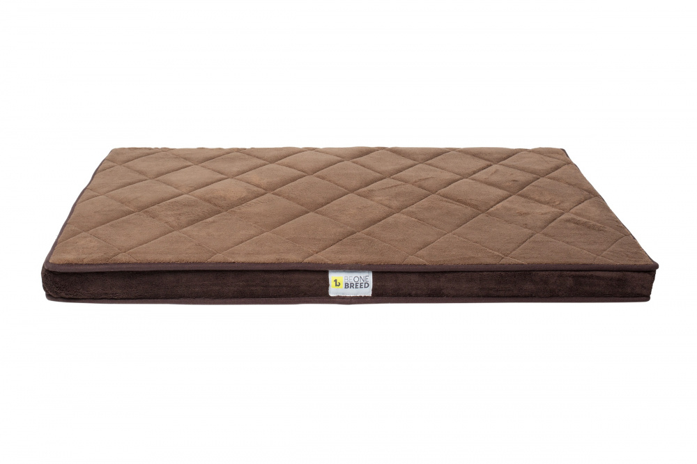 BeOneBreed Brown Diamond Pet Bed for Dogs  Cats - Medium Image