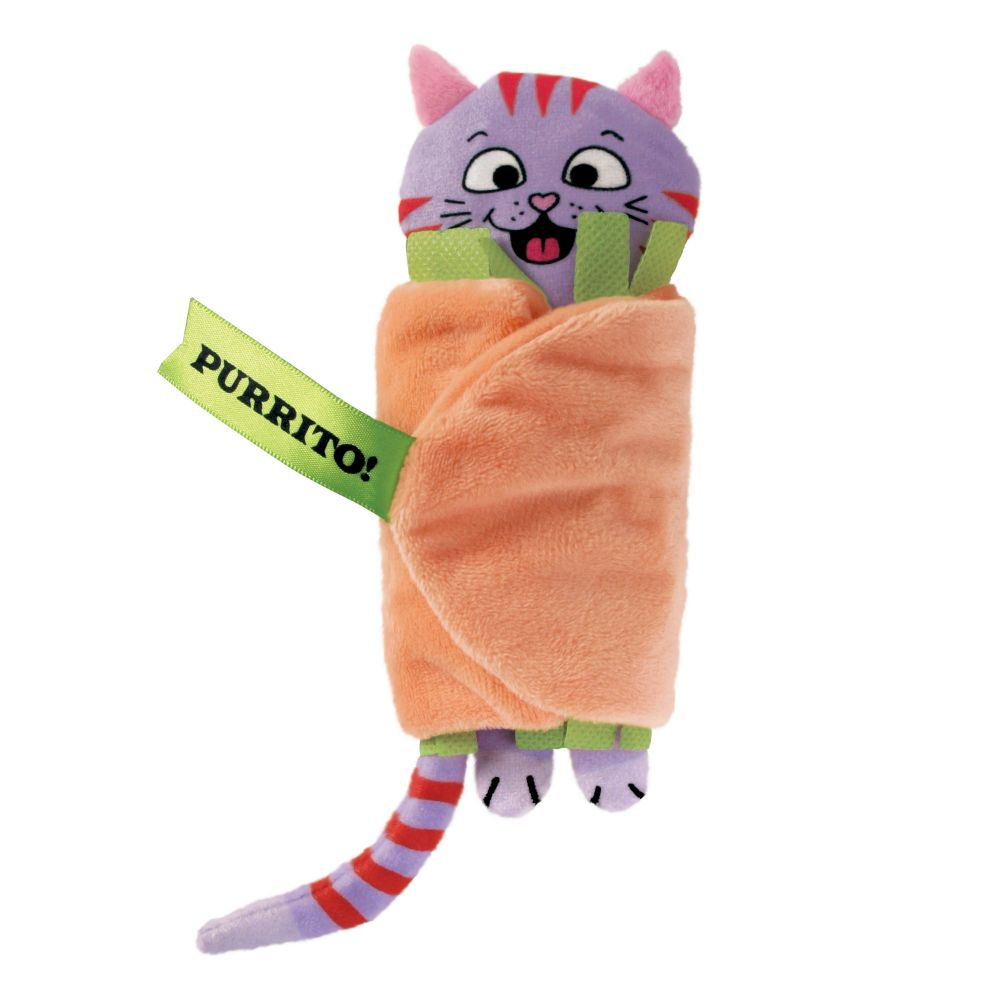 Kong Pull-A-Partz Purrito Cat toy - One Size Image