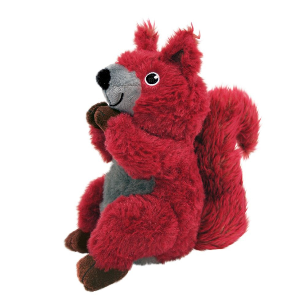 Kong Shakers Passports Red Squirrel Dog toy - Medium Image