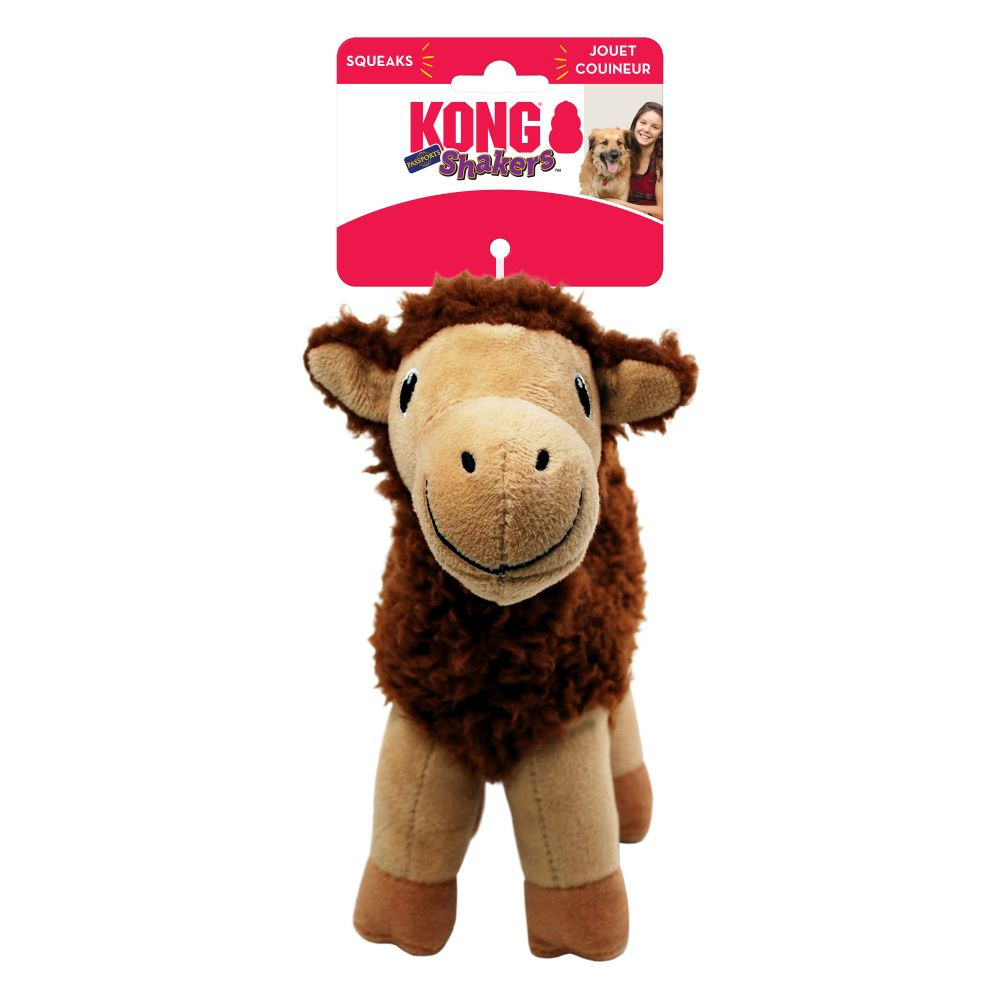 Kong Shakers Passports Camel Dog toy - Medium Image