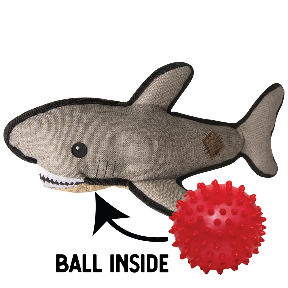 Snugaro oz Saul the Shark Plush Dog toy - Plush Dog toy Image