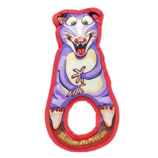 Fuzzu Grab Nabbers Blossom the Possum Dog toy - Dog toy Image
