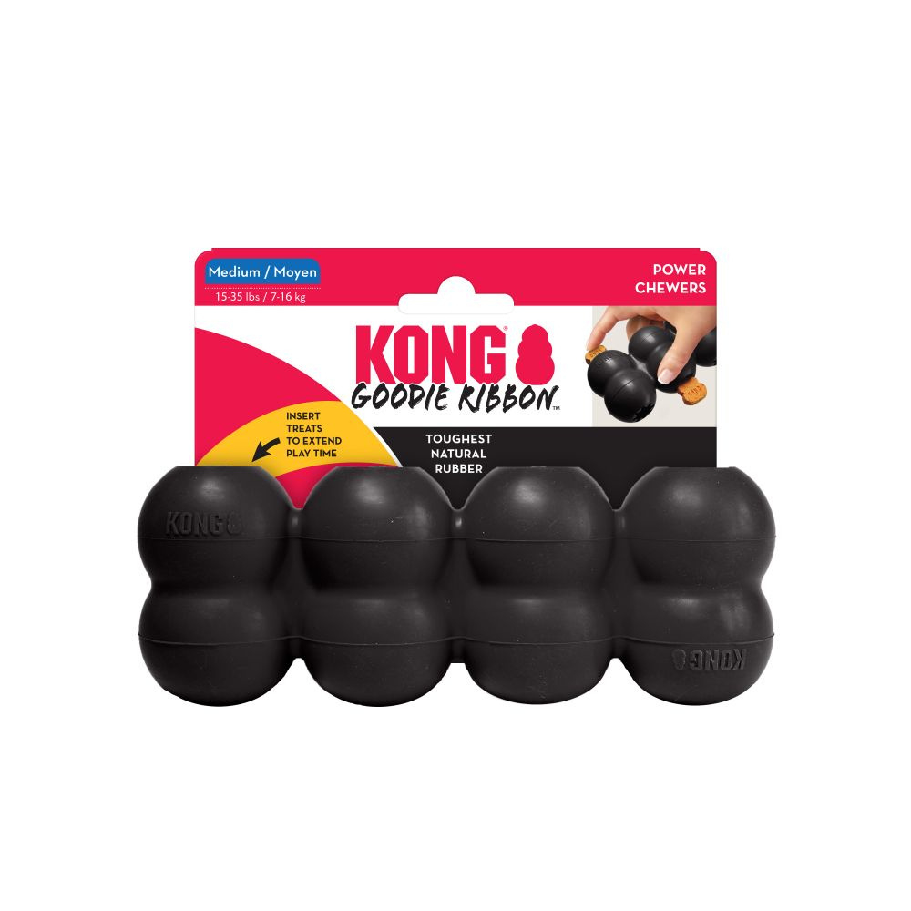 Kong Extreme Goodie Ribbon Dog toy - Medium Image