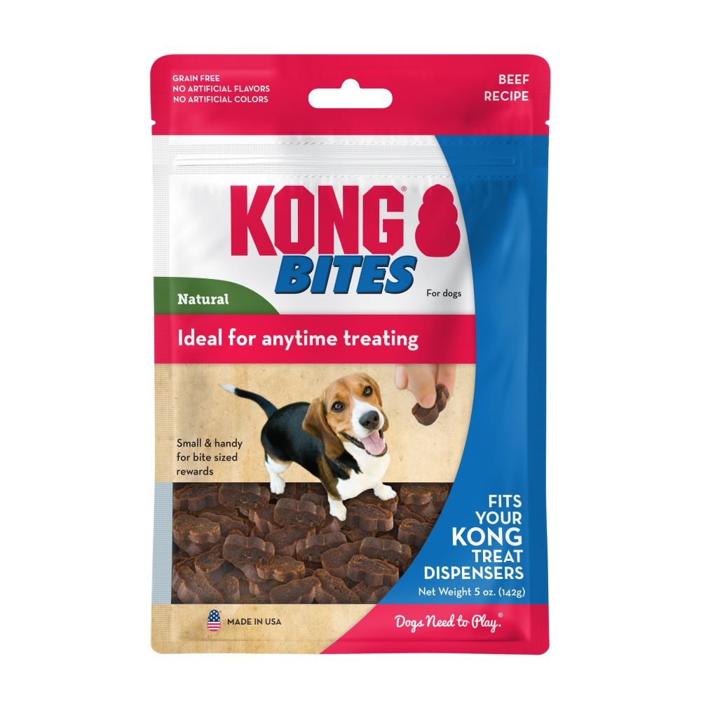 Kong Bites Beef Dog Treat - 5  oz Image