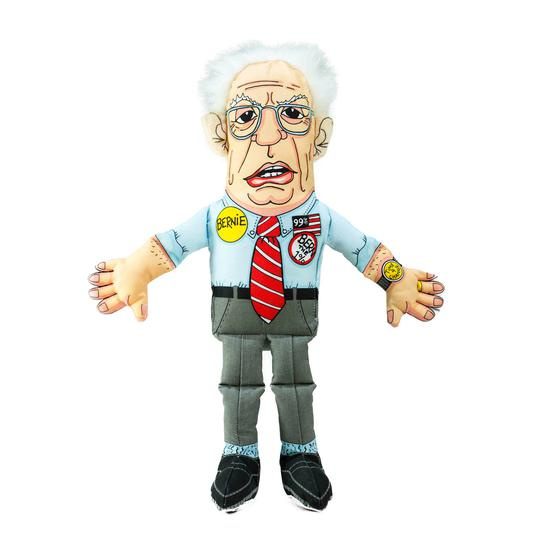 Fuzzu Political Parody Bernie Dog toy - Small Dog toy Image