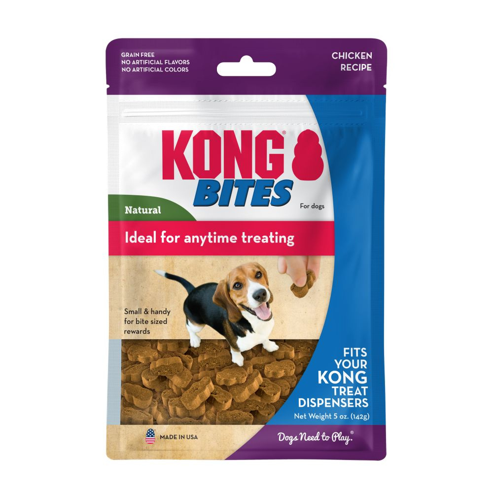 Kong Bites Chicken Dog Treats - 5  oz Image