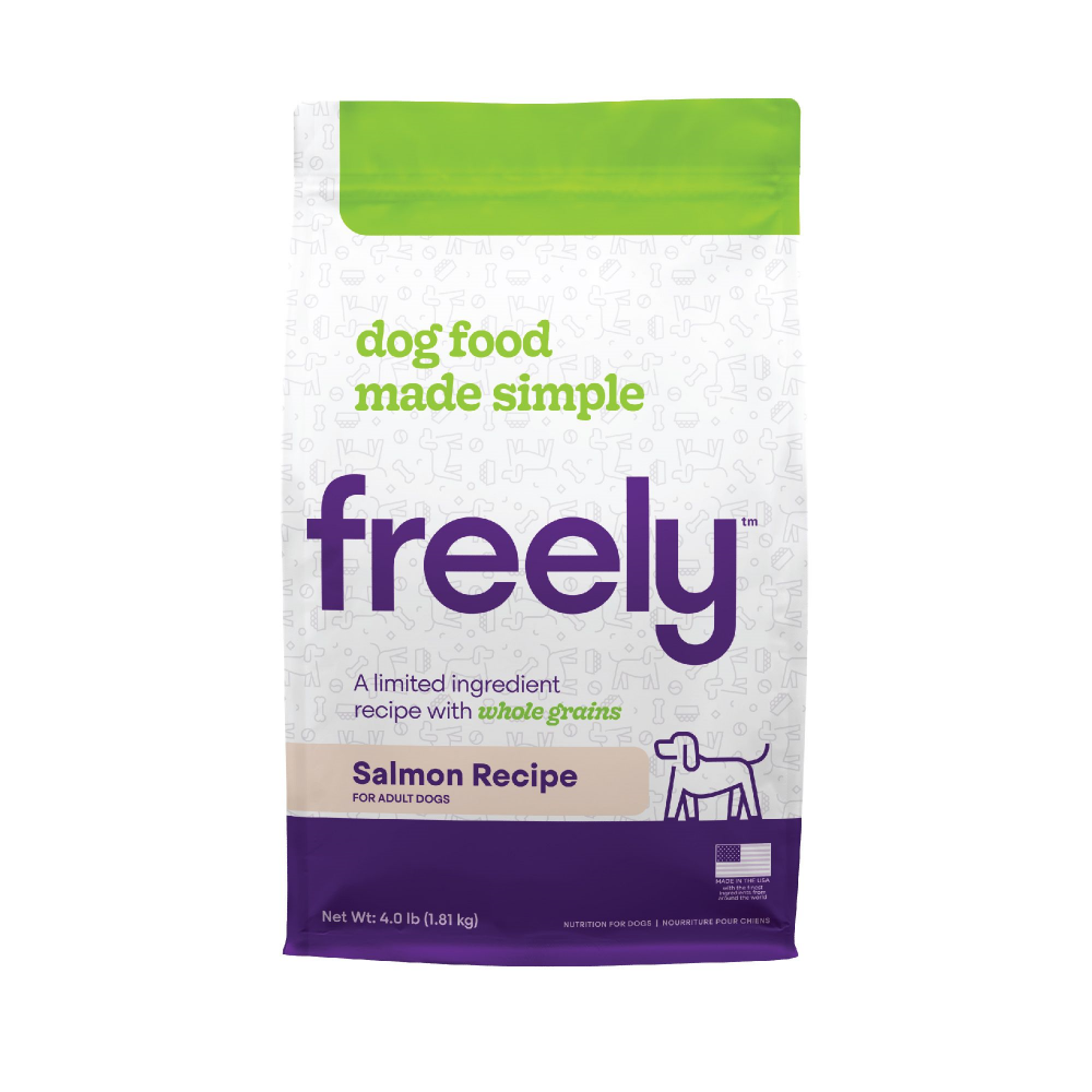 Freely Limited Ingredient Diet Natural Whole Grain Salmon Kibble Adult Dry Dog Food - 4 lb Bag Image