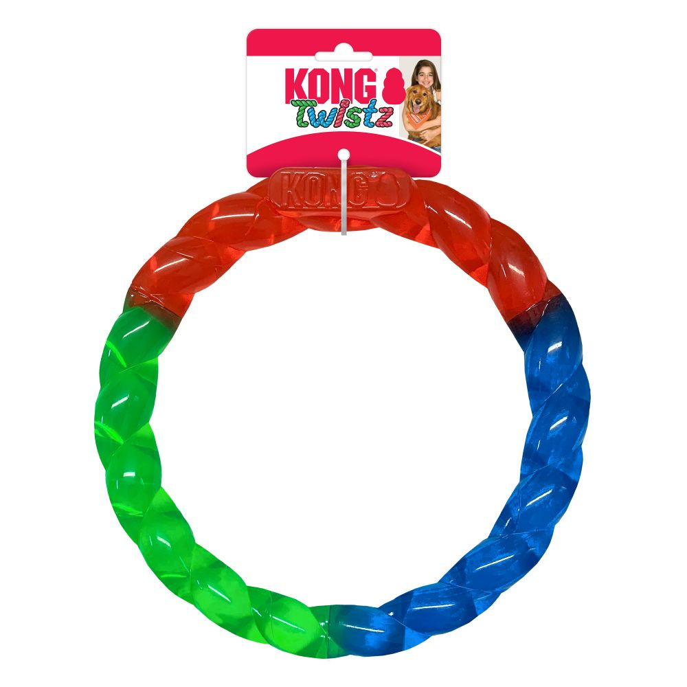 Kong Twistz Ring Dog toy - Small Image