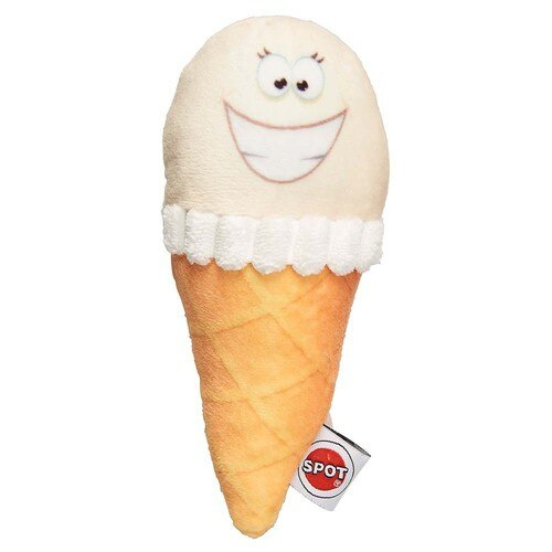 Ethical Fun Food Ice Cream Cone Plush Dog toy - Plush Dog toy Image