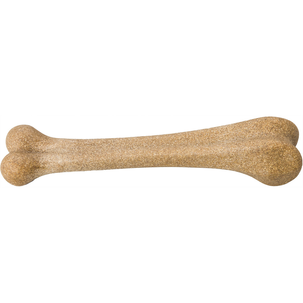 Ethical Pet Bambone Dog toy, Chicken Flavor - toy Dog Bone 7.25