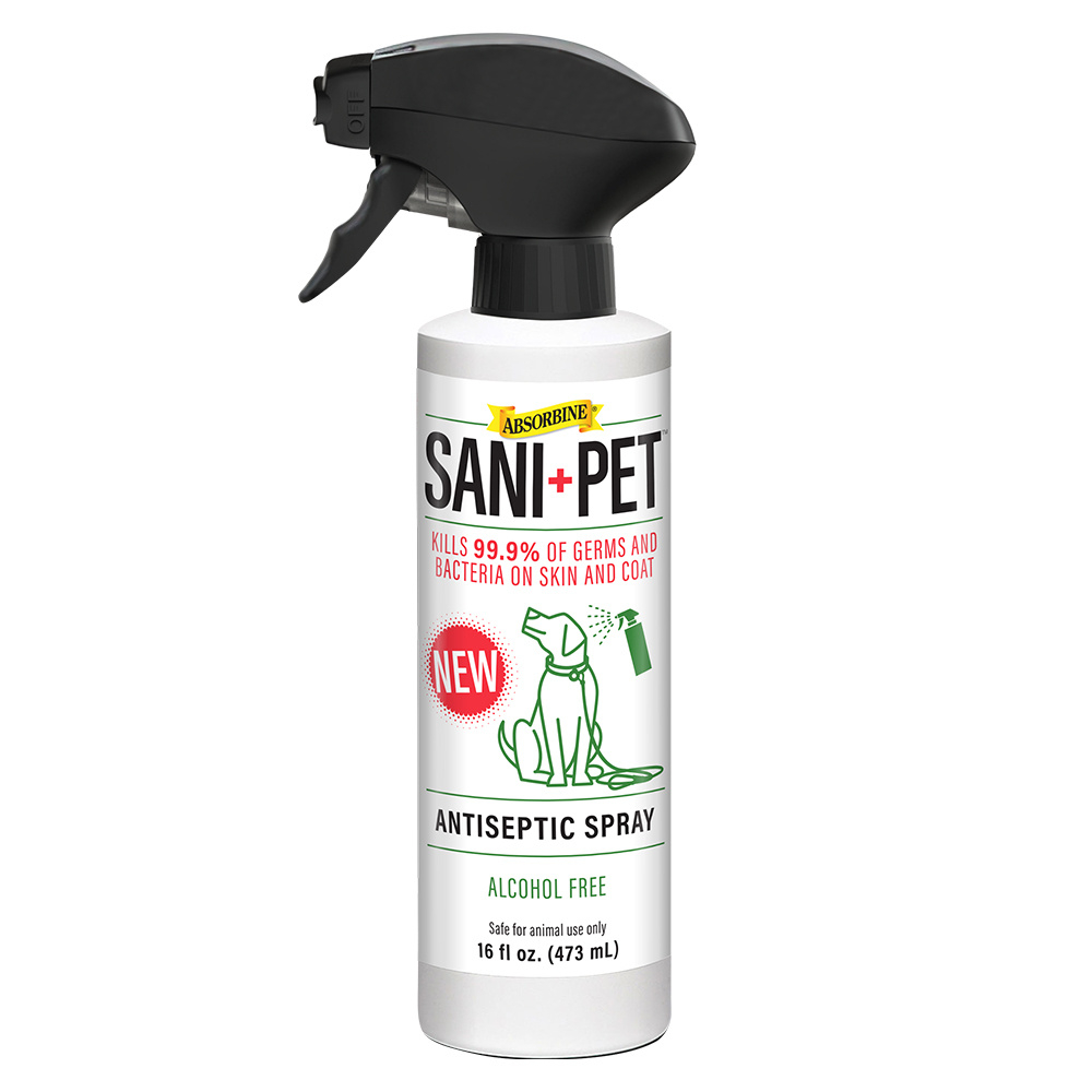 SaniPet Pet Safe Sanitizing Coat & Paw Spray, Alcohol Free - 16 oz Image