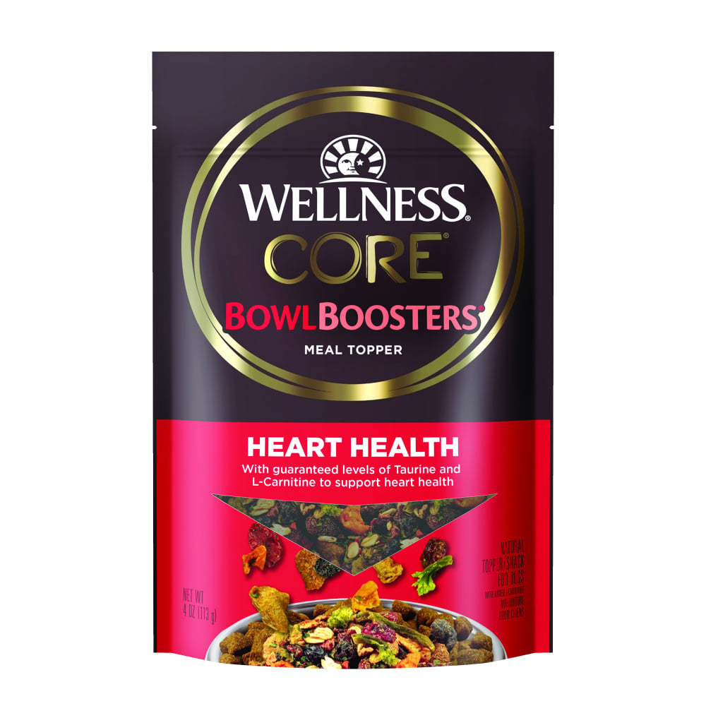 Wellness CORE Bowl Boosters Heart Health Dry Dog Food Topper PetFlow