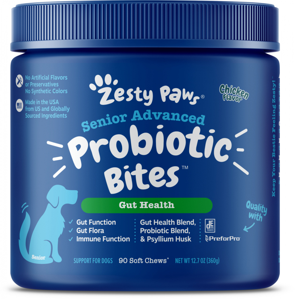 zesty paws probiotic bites