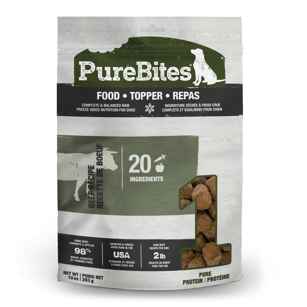 PureBites Dog Food Topper Beef Recipe PetFlow