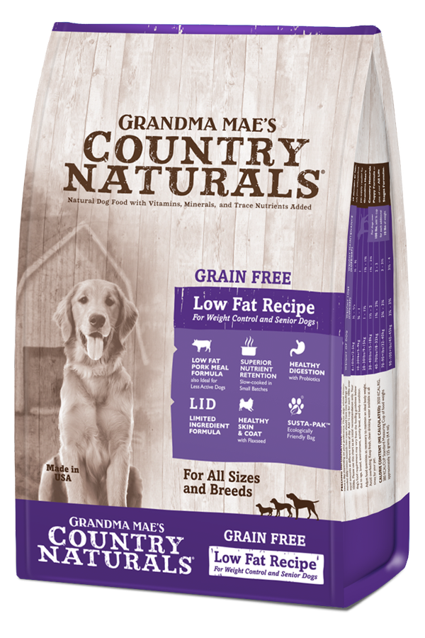 Grandma Mae s Country Naturals Grain Free Low Fat Dry Food for