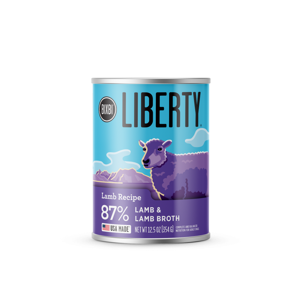 BIXBI LIBERTY Lamb Recipe Canned Wet Dog Food PetFlow