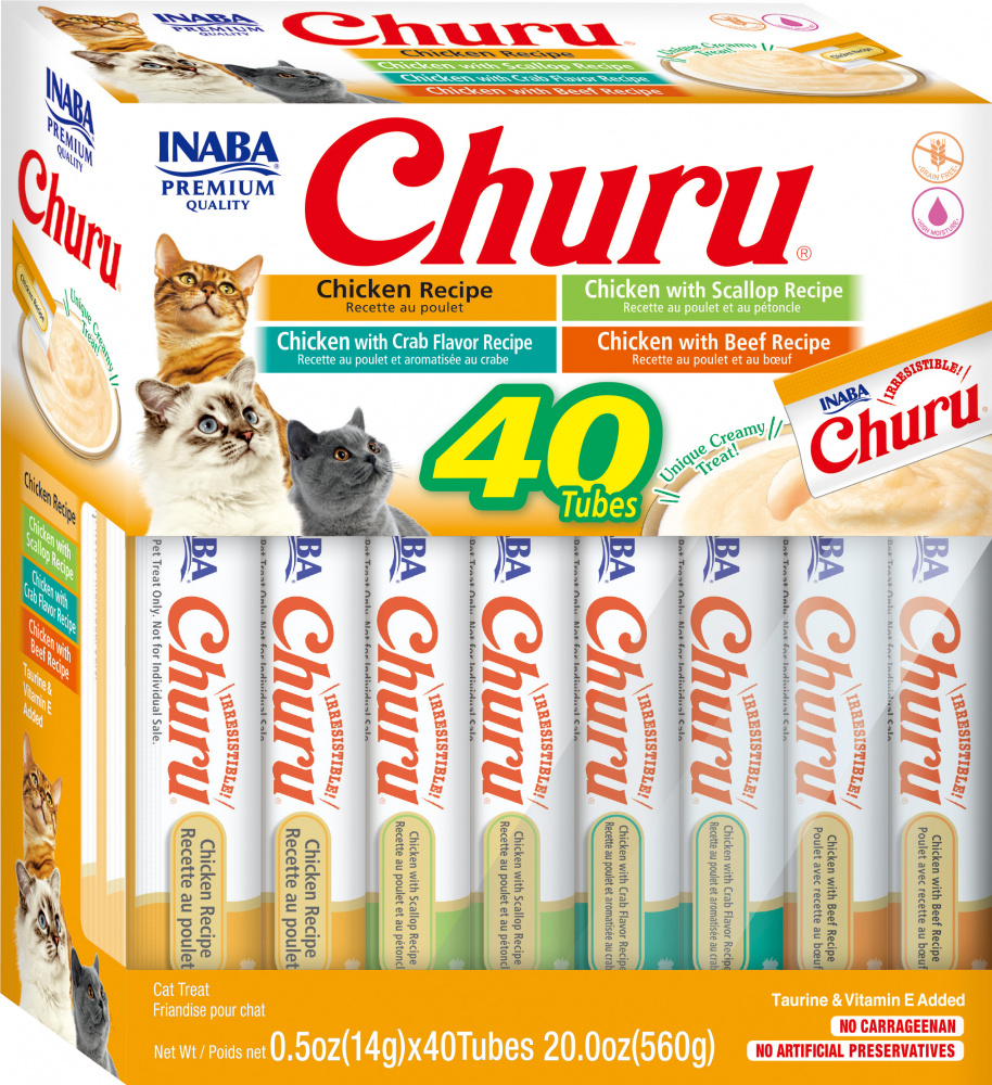 Inaba churu clearance cat treats review