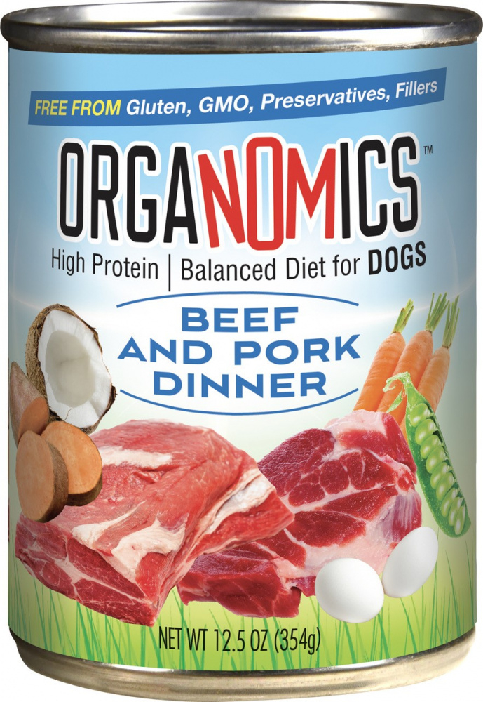 Evangers Organomics Beef Pork Dinner for Dogs PetFlow