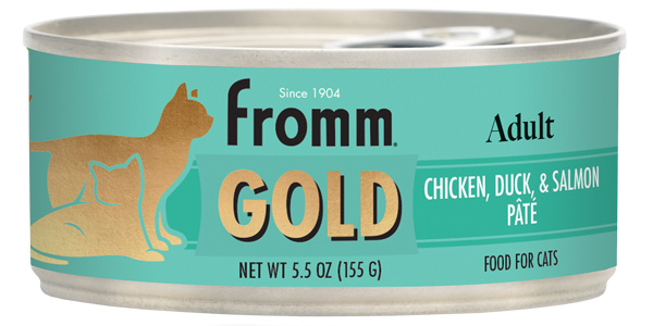 Fromm Gold Adult Chicken Duck Salmon Pate Canned Cat Food PetFlow