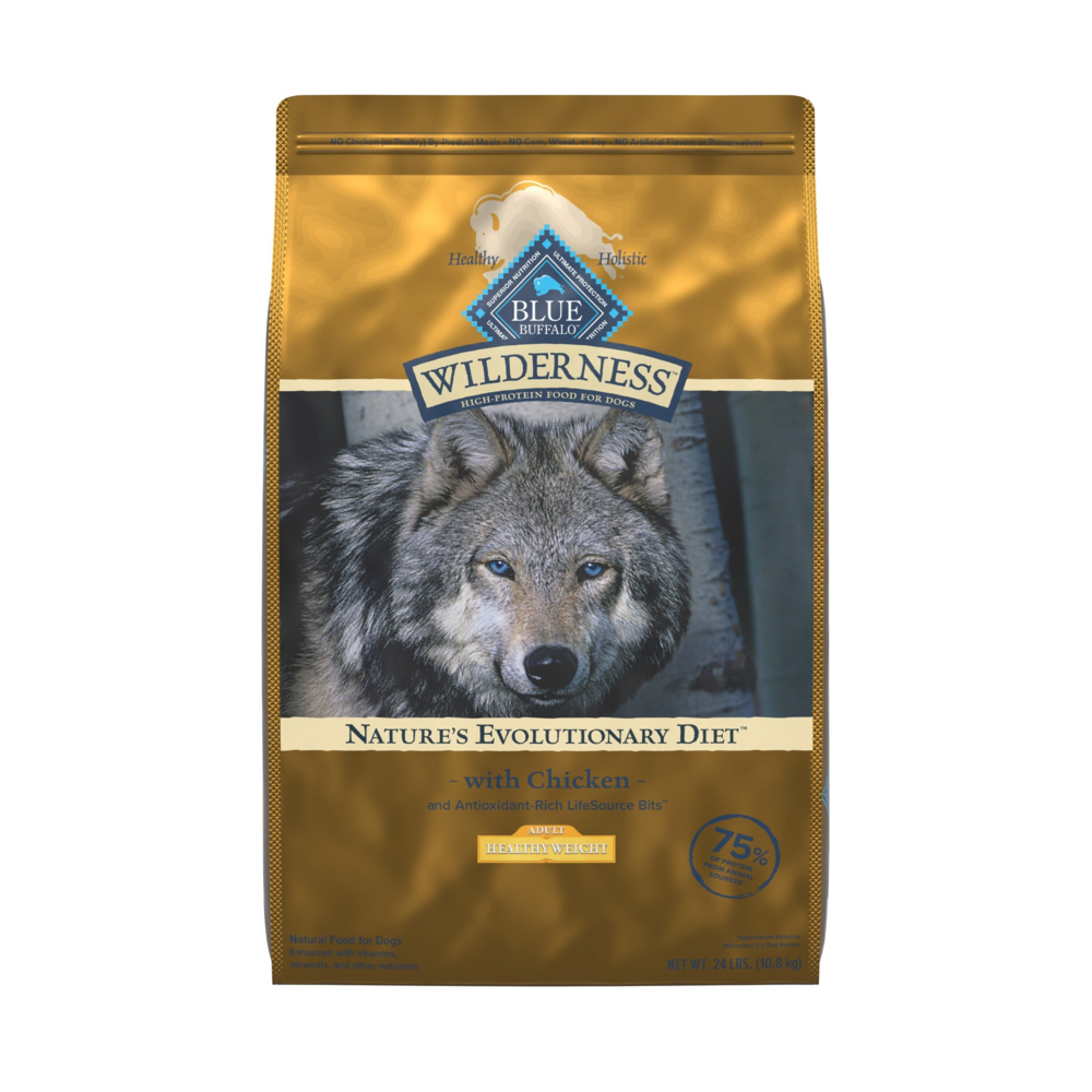 Blue Buffalo Wilderness Chicken Adult Weight Control Dry Dog Food