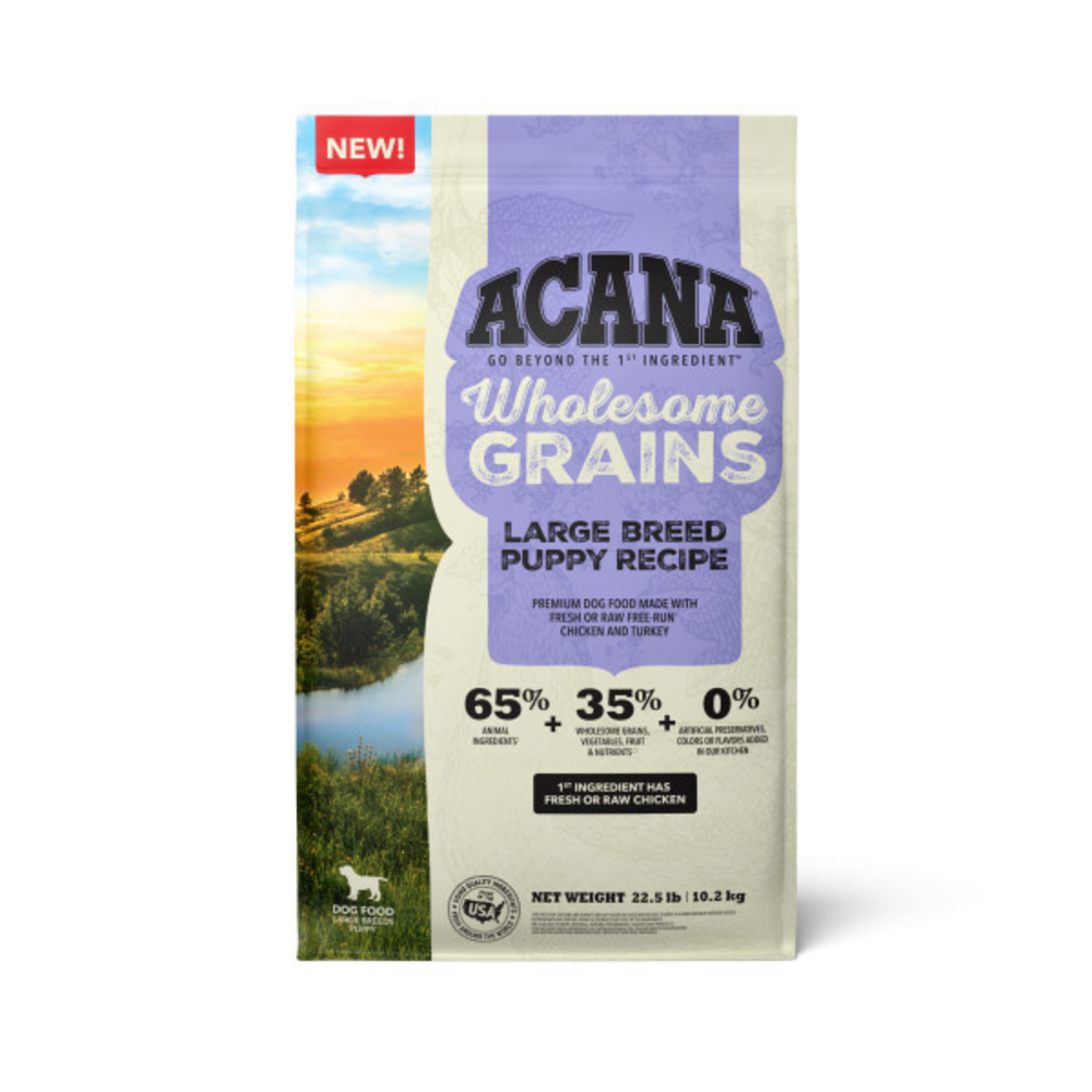 ACANA Wholesome Grains Puppy Large Breed Food PetFlow