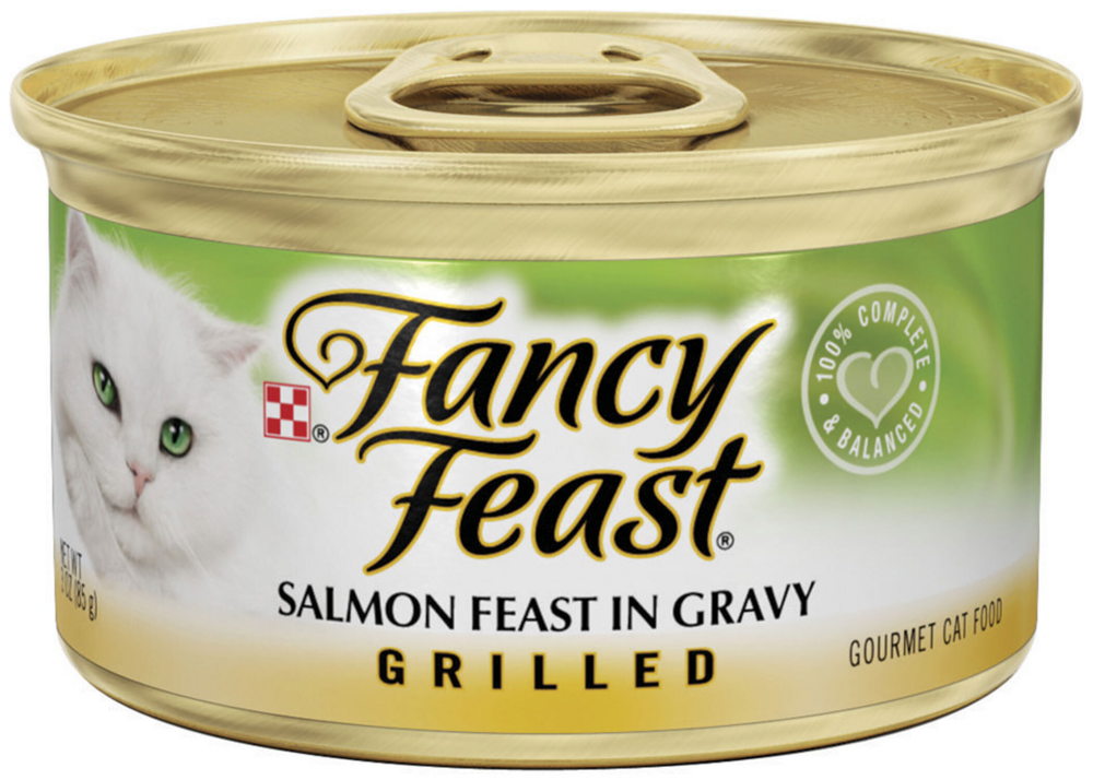 Fancy Feast Grilled Salmon Canned Cat Food PetFlow